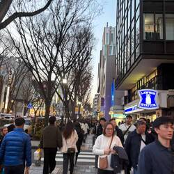 Omotesando- Walking towards Shibuya