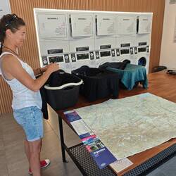 Reiseplanung bein Wäschewaschen