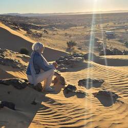 Morning on the dunes