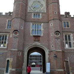 Anne Boleyn's Gateway and astronomical clock