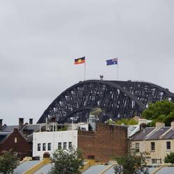 You're never far from a view of the bridge in Sydney