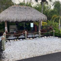 Hunde wasch Station "my Golf cart Parkplatz"🙃