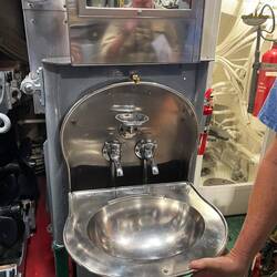 Waschbecken für die Mannschaft