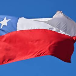 die chilenische Nationalflagge