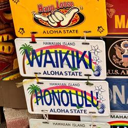 Obere Bild: der Hawaiianische Gruß x