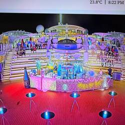 Poolpartyvorbereitung