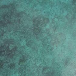 Es Wasser ist so klar, dass ich sogar den Grund und die Fische sehen kann.