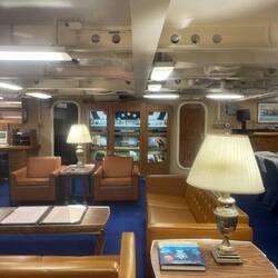 Aufenthaltsraum des Kapitän