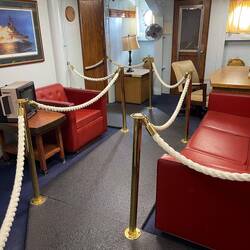 Wohnzimmer eines Offiziers