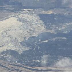 Der Kilumea Vulkan, an dessen Rand wir gestern waren