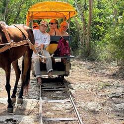 Und schon geht's nach gut drei Stunden wieder zurück ...