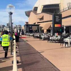 Die Proben für das Abendkonzert