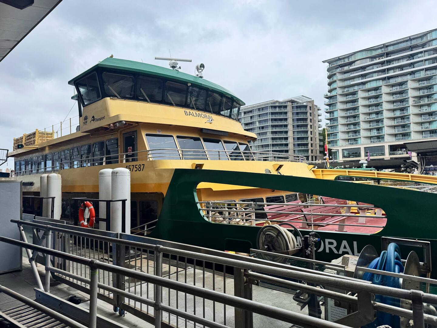 Die Fähre nach Manly dauert ca. 25 Minuten