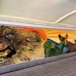 Grafitti in Unterführungen