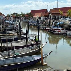 It was nice to be cycling along the coast again...