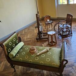 Als wäre der Künstler nur gerade mal eben kurz weg.