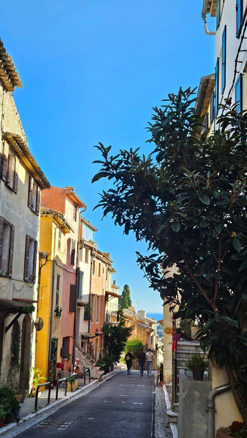 Romantische Gassen in der Oberstadt von Cagnes-sur-Mer