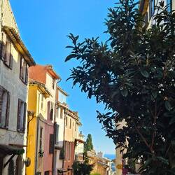Romantische Gassen in der Oberstadt von Cagnes-sur-Mer