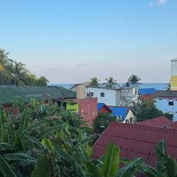 Aussicht vom "Roomy Guesthouse"