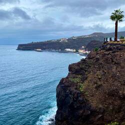 Trüber Ausblick auf Playa de Santiago