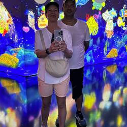 Exhibition teamLabFutureWorld