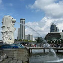 Merlion Maskottchen SG