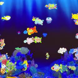 Exhibition teamLabFutureWorld