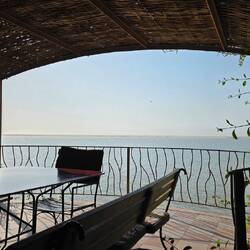 Finally we have arrived at Zebra Bar south of Saint Louis, Senegal