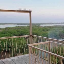 Round view from a tower at Zebra bar