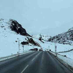 Auch hier liegt nicht viel Schnee