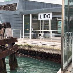Vaporetto Station am Lido