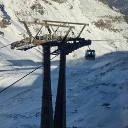 Und in der Gondel wieder hoch