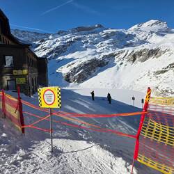 Abfahrt zur Mittelstation