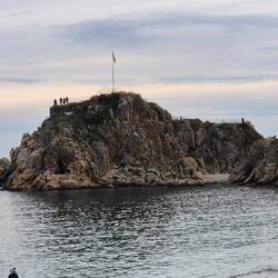 ...Felsen Sa Palomera. 24m hoch und mit super Rundumblick.