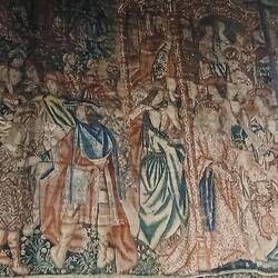 Webteppich aus dem XIV. Jahrhundert