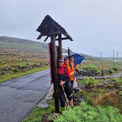 Versuch sich unterzustellen 😅