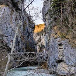 Blick in die Aare-Schlucht