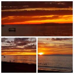 Sonnenuntergang Freitag