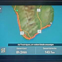 Umrundung Südspitze der BCS