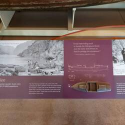 Zuerst Visitor Center mit Ausstellung.