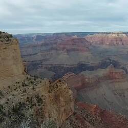 Immer an der Bergkante (Rim) entlang ändert sich nicht viel.