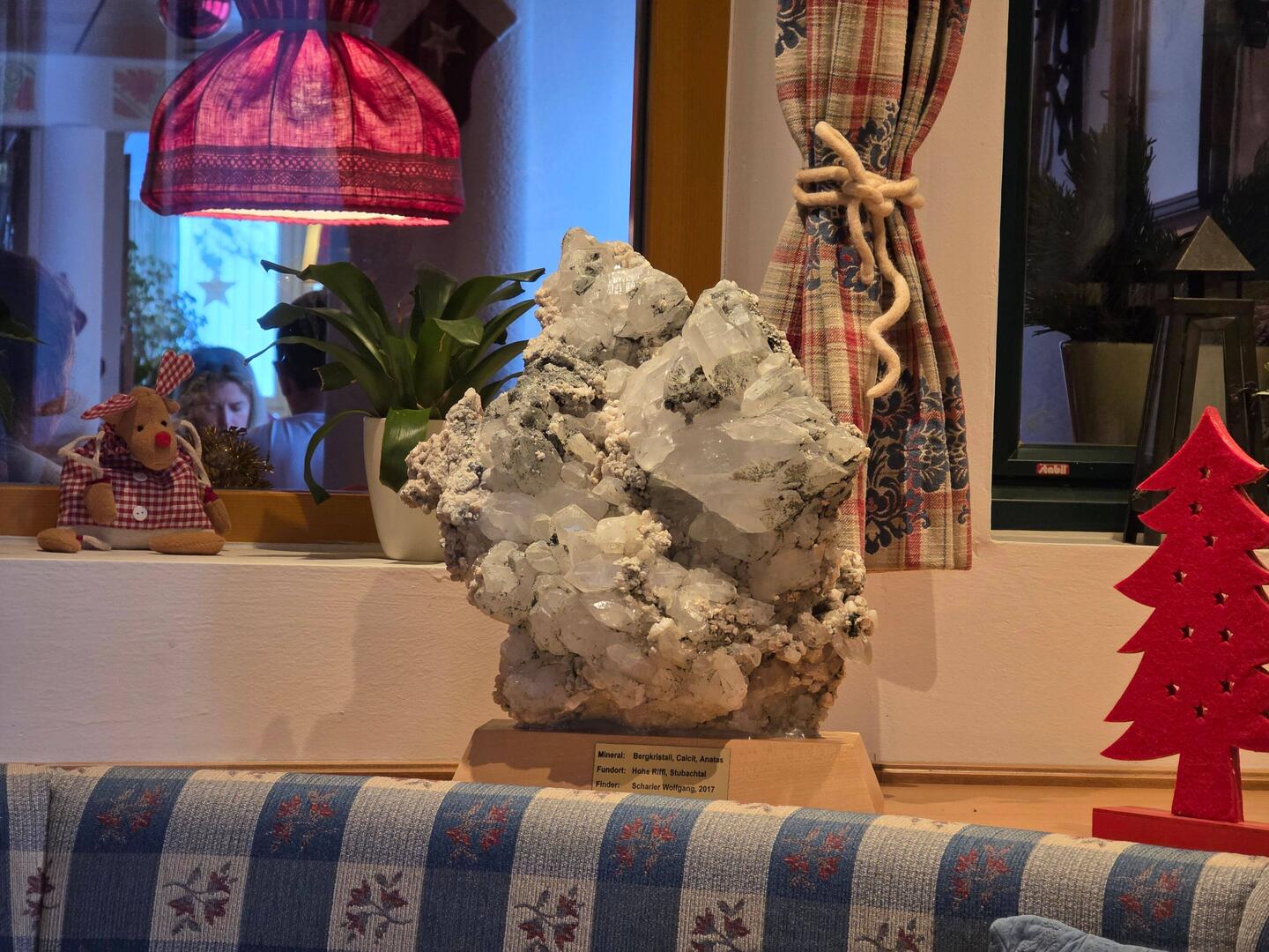 Bergkristall aus der Nähe