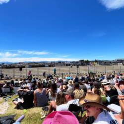 Sonne pur beim Rodeo