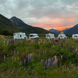 Unser Stellplatz an Silvester
