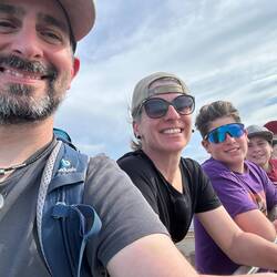 Auf der Rückfahrt...