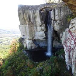 Wasserfall an der RockCity