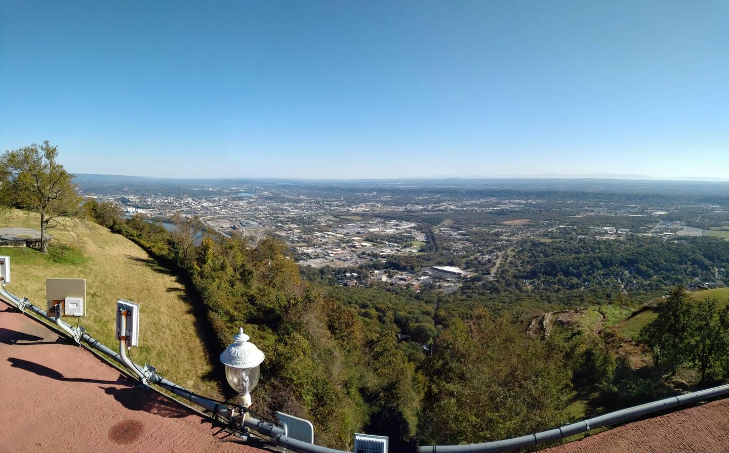 Blick auf Chattanooga