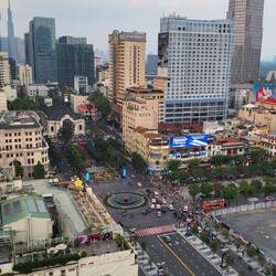 Vue sur l'opéra depuis le Roof top