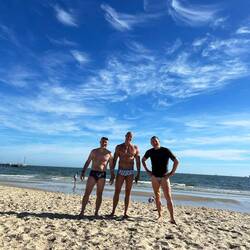 ...nach der Stadt ging's zum Strand 🐚🌊🩳☀️