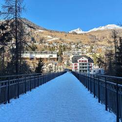 Fussgängerbrücke Gurlaina